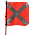 1.8 mtr Vehicle Safety Flag & Aerial - Reflective Flag